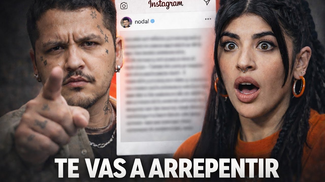 CHRISTIAN NODAL EXPLOTA CONTRA CAZZU, POR ÁNGELA AGUILAR E INTI