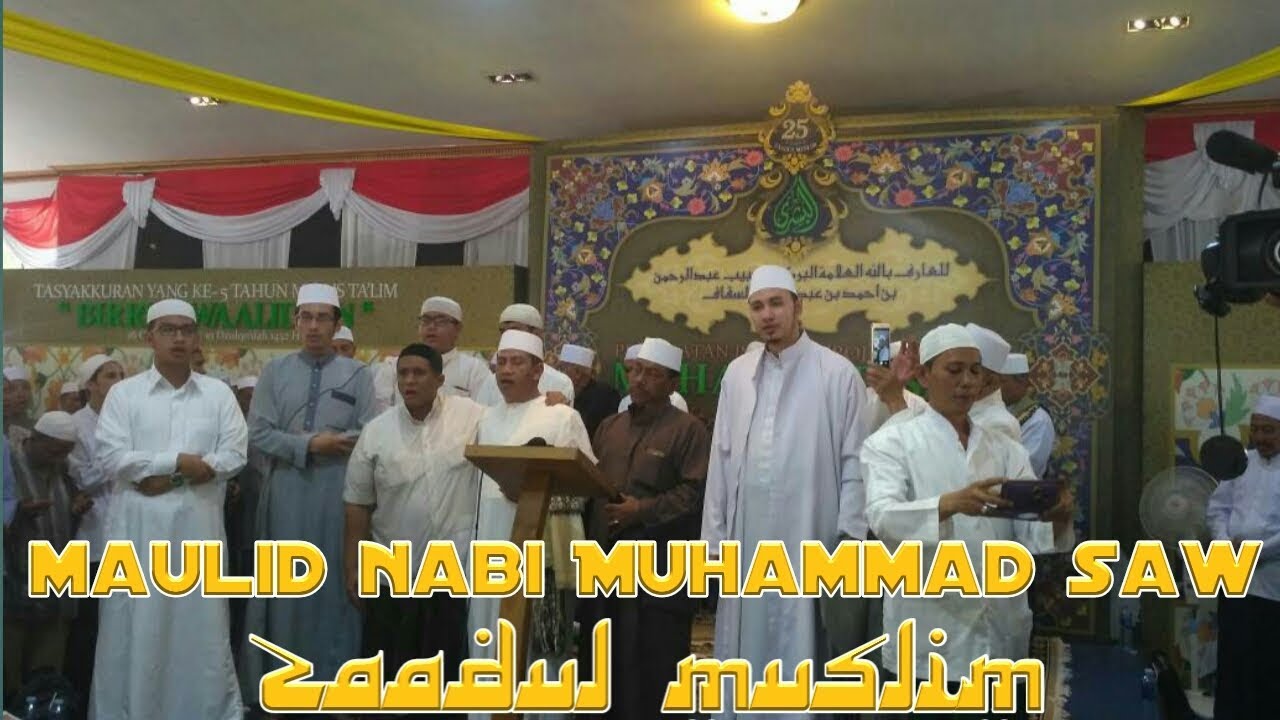 ZAADUL MUSLIM Maulid nabi SIMTUDDUROR CLEAN