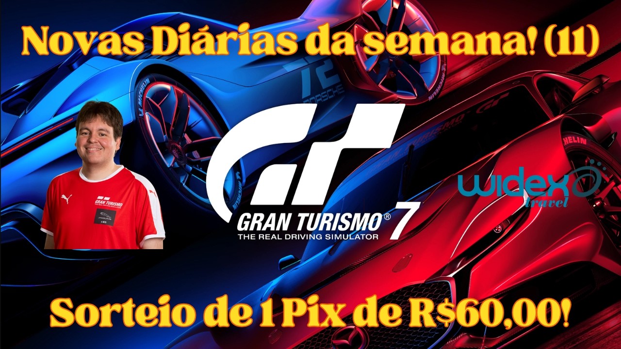 Gran Turismo 7 - Novas diárias da semana (S26W11) + Sorteio de 1 Pix de R$60,00! (PT/BR-ENG)