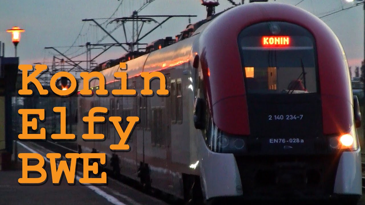 Trains / Pociągi BWE i KW w Koninie