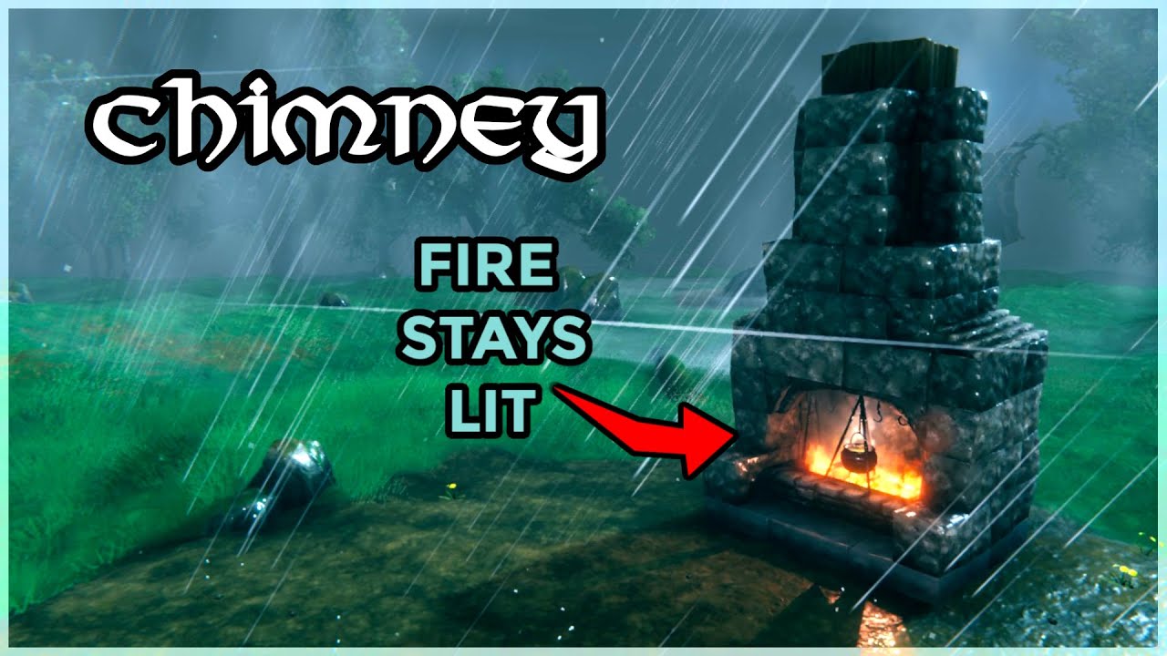 Valheim: How To Build the PERFECT Chimney! [Step by Step Guide]
