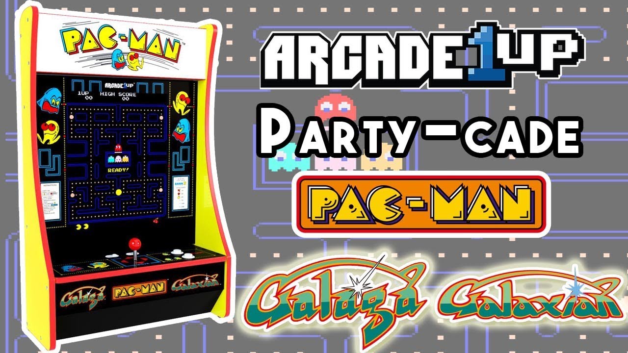 Arcade1up PARTY-CADE - 3 in 1 Review, Pac-man, Galaga & Galaxian