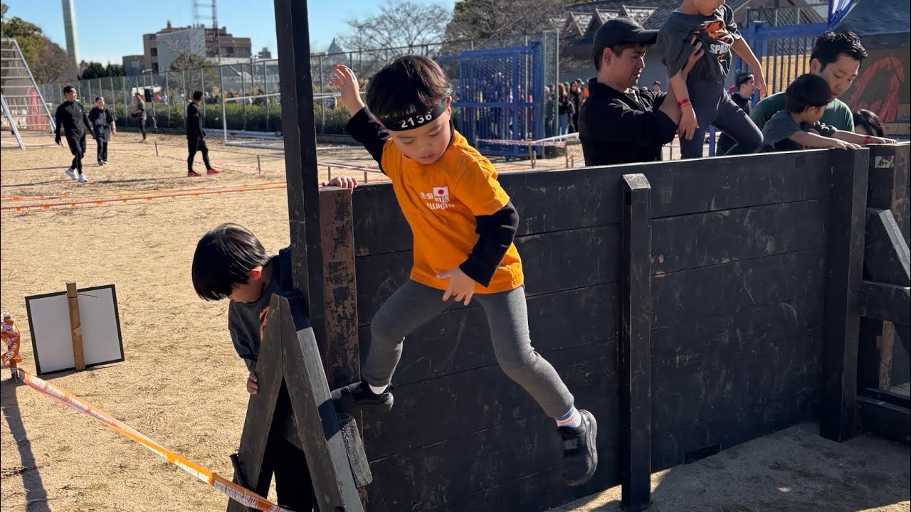 【スパルタンレース大阪kids4〜6才】レオ選手