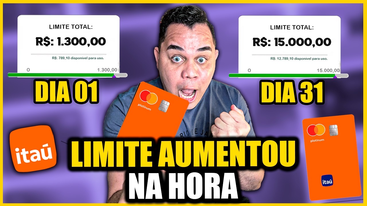 Fiz Isso no Itaú LIBEROU mais de 15MIL de Limite na Hora! (Passo a Passo 2026)