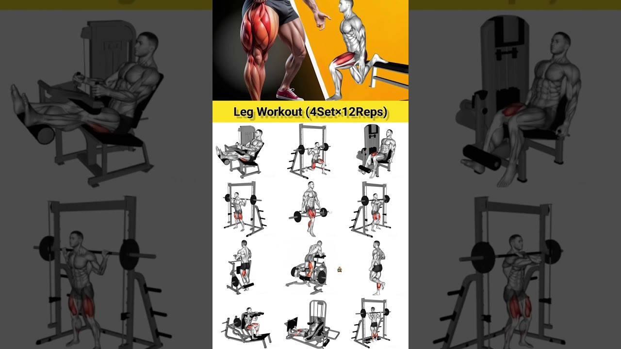 Day-30/most effective Leg Exercise 🔥 