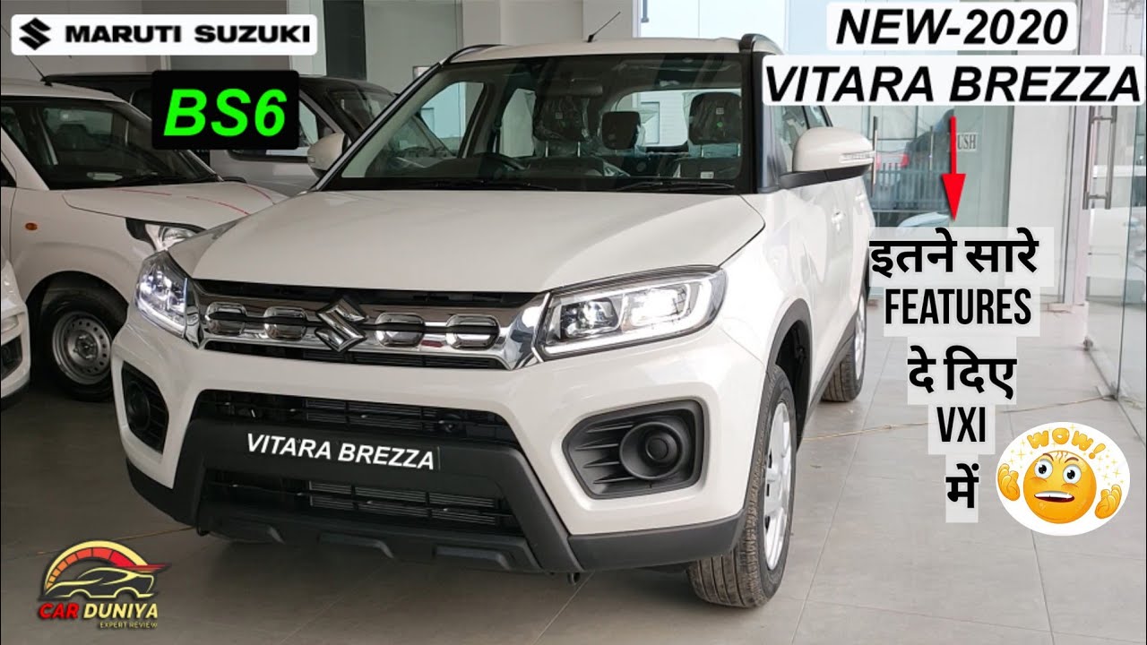 Facelift New Vitara Brezza VXI 2020 BS6 New Features Added