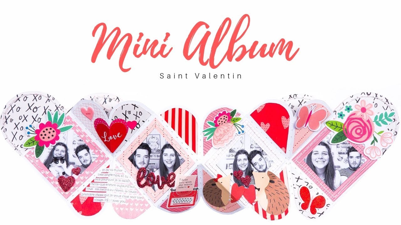 TUTORIEL MINI ALBUM SAINT VALENTIN