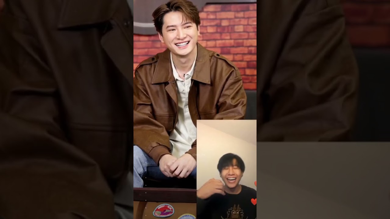 Krist's ears turned red when he saw Singto🤭 #singtokrist #kristsingto #kristperawat #singtoprachaya