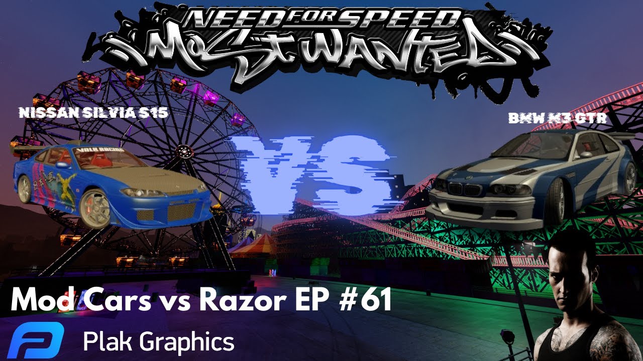 Nissan Silvia S15 VS BMW M3 GTR & Final Pursuit | NFS Most Wanted - Plak Graphics