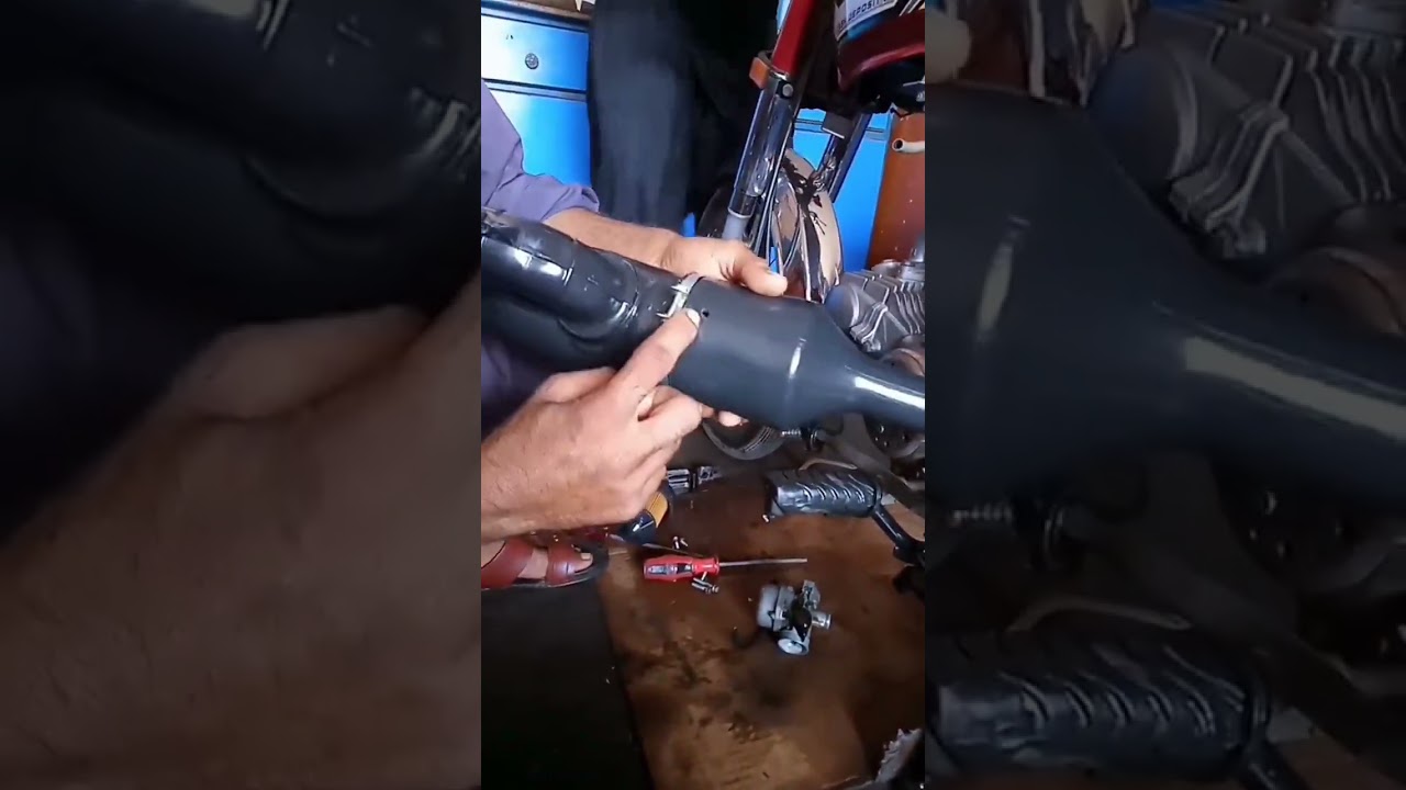CD 70 air filter changing #bike #air filter changing #CD 70