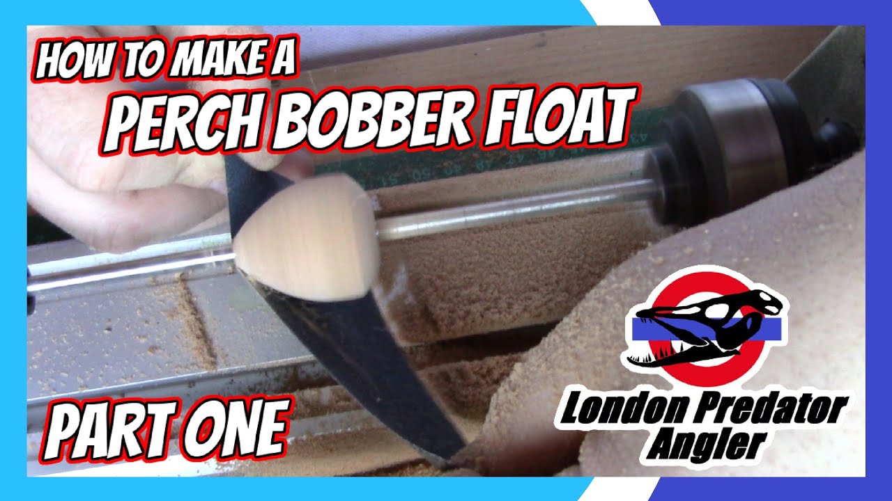 How To Make A PERCH BOBBER Fishing Float - Part One