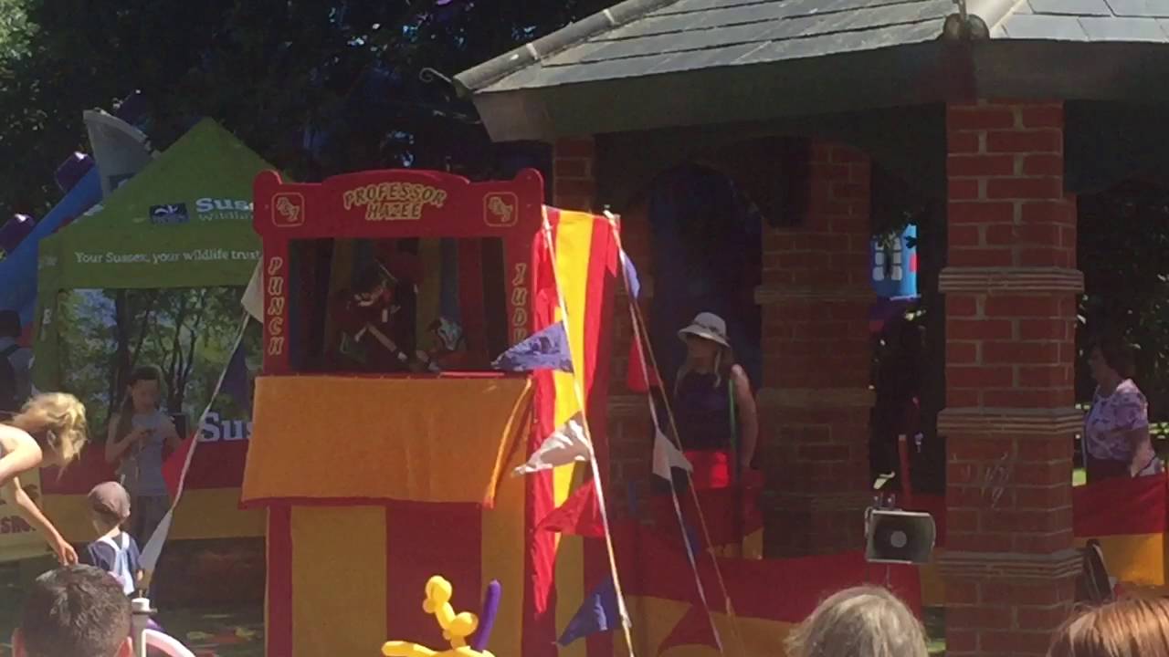 Punch & Judy Puppet Show, Hotham Park Heritage Trust Country Fair 2016 #bognorregis #hothampark