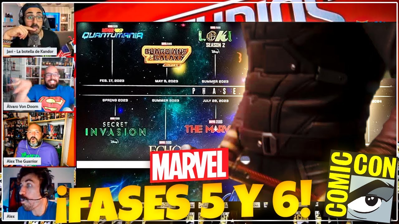 Todo el panel de MARVEL STUDIOS, FASE 5 Y 6, DAREDEVIL BORN AGAIN, trailers, VENGADORES, 4F y más