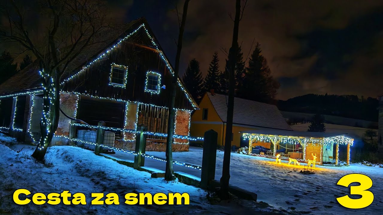 Cesta za snem # 3 - stodola a zima