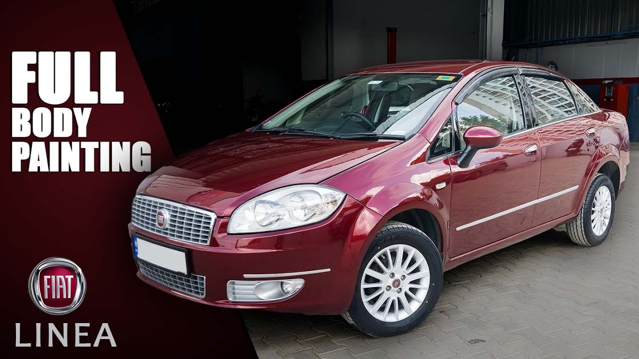 From Drab to Fab: Fiat Linea Repainted in ROSSO ESUBERANTE Color