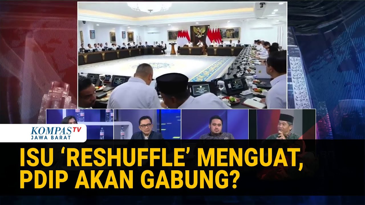 Politisi Golkar, Jubir PDIP & Ray Rangkuti soal Soal Isu Reshuffle: PDIP atau Nasdem Gabung?