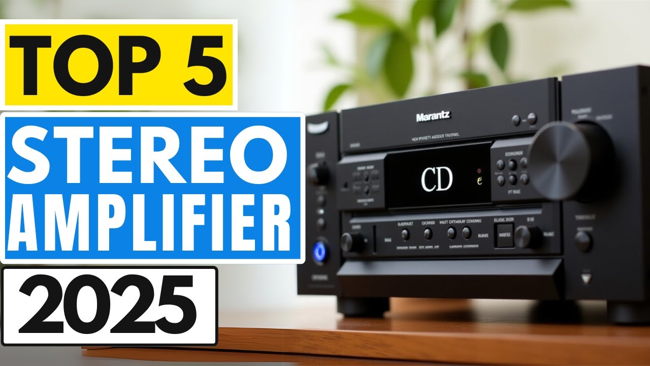 Top 5 BEST Stereo Amplifiers in (2025) | Watch This Before Buying!
