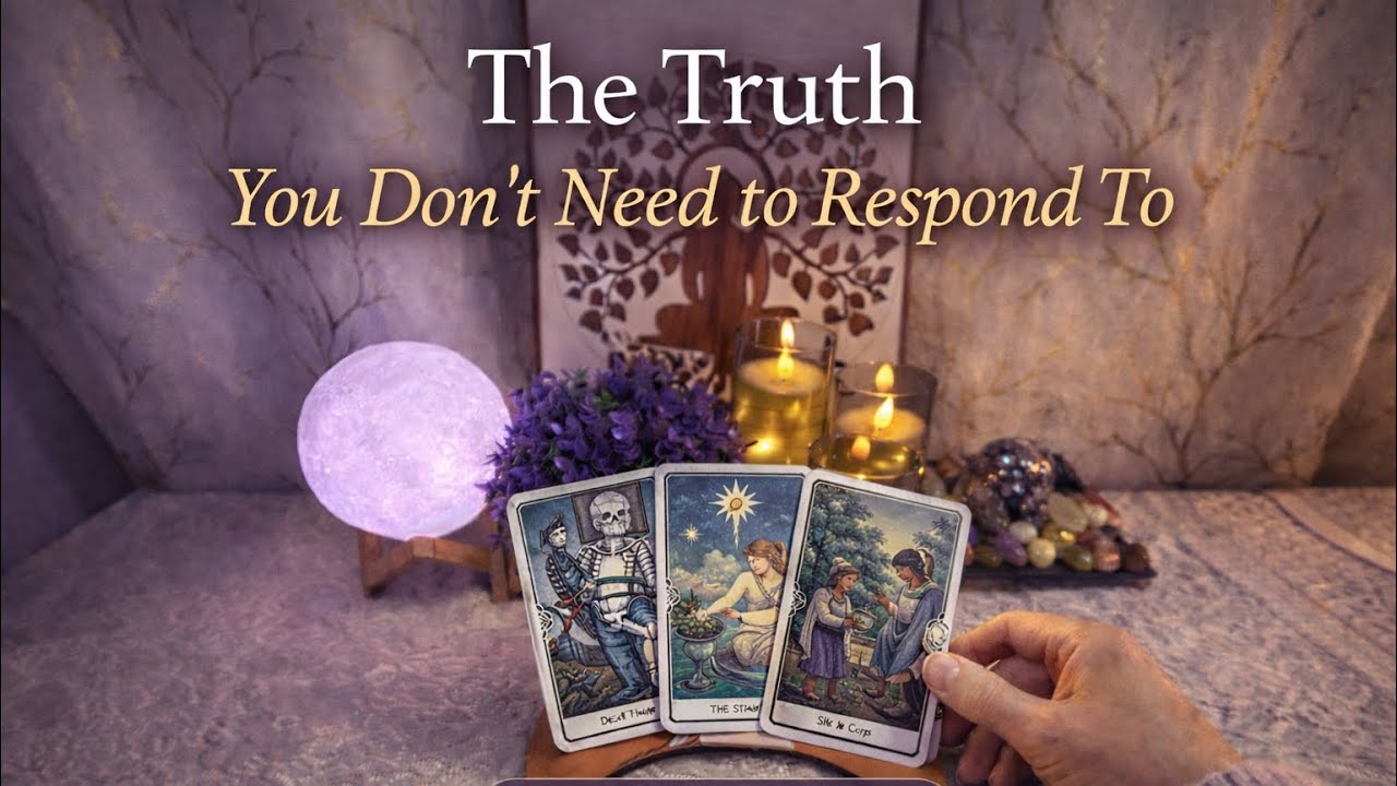 The Truth That Doesn’t Need a Response | A Tarot Whisper 