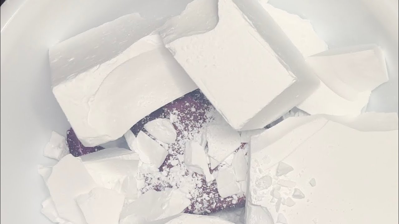 White blocks | Gym chalk | Crunchy | ASMR | Satisfying