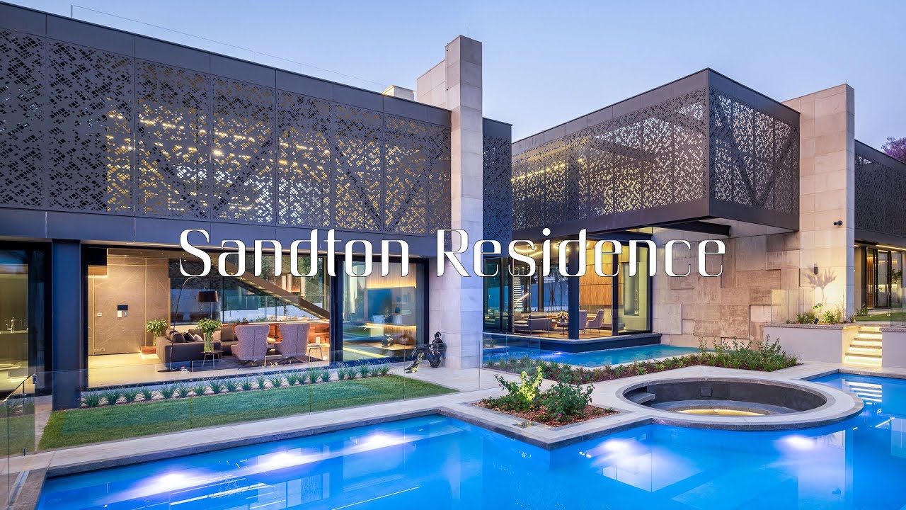 Welcome to Sandton Residence, a beautiful South African house