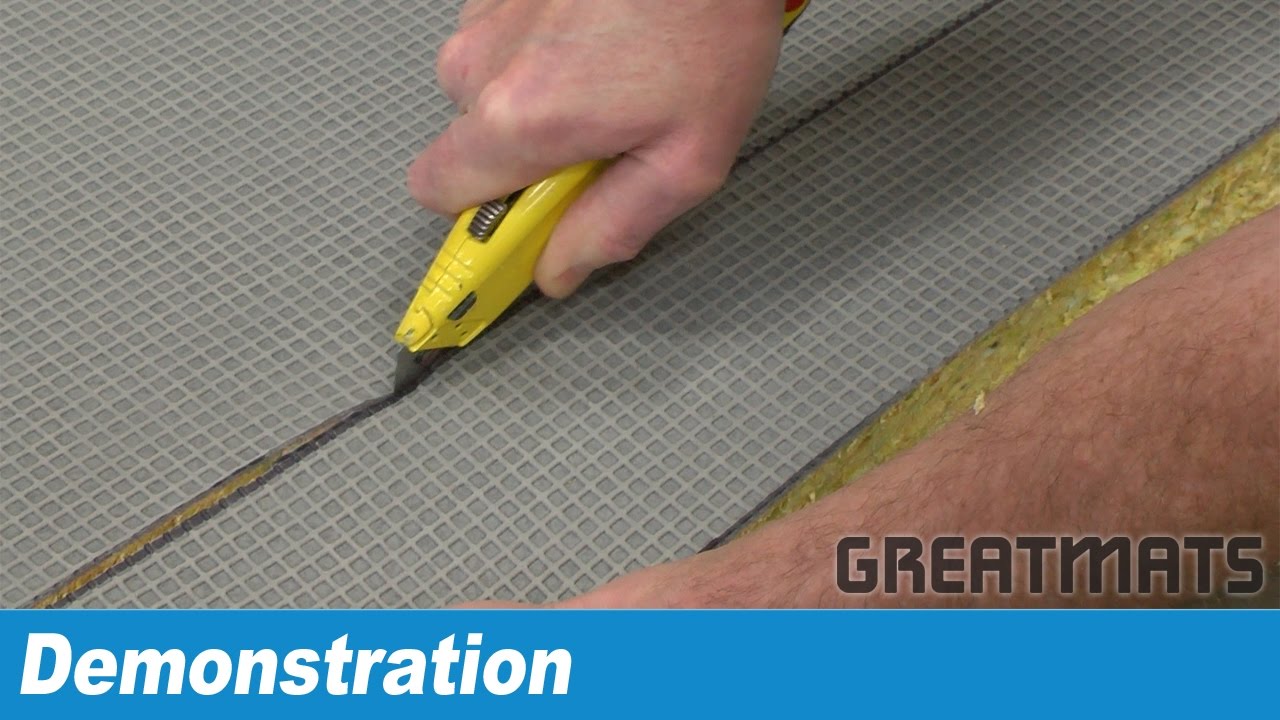 How to Cut Greatmats 1x2 Meter Martial Arts Tatami Mats