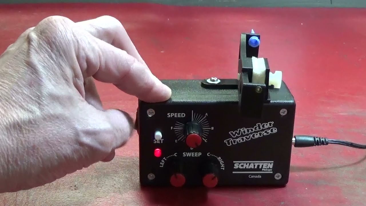 Programmable Coil Winder Traverse  - Control Operation