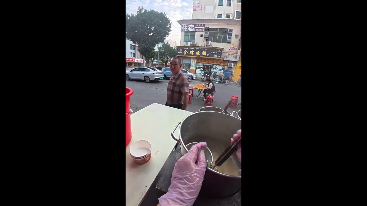 First-Person Wuhan Noodle Build | Chinese Breakfast Stall | No Commentary