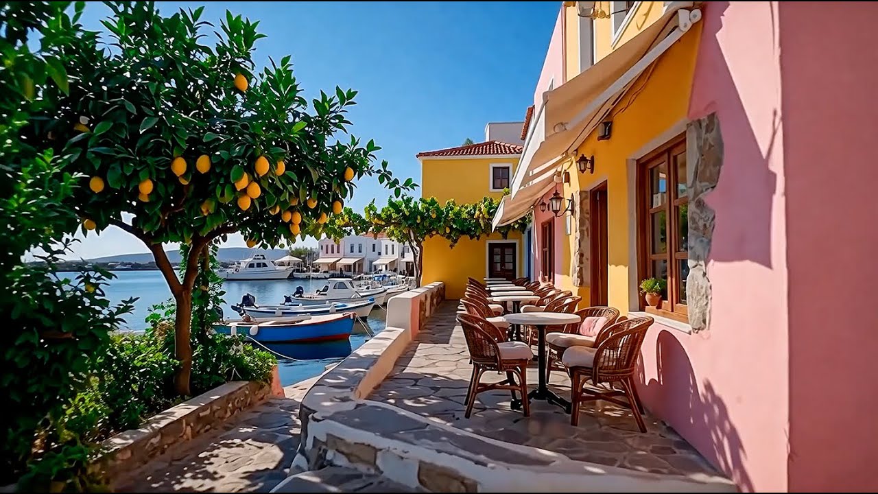 Deep Relaxing Music 🌿 Peaceful Cozy Island Village 🎶 9 Hours of Absolute Relax