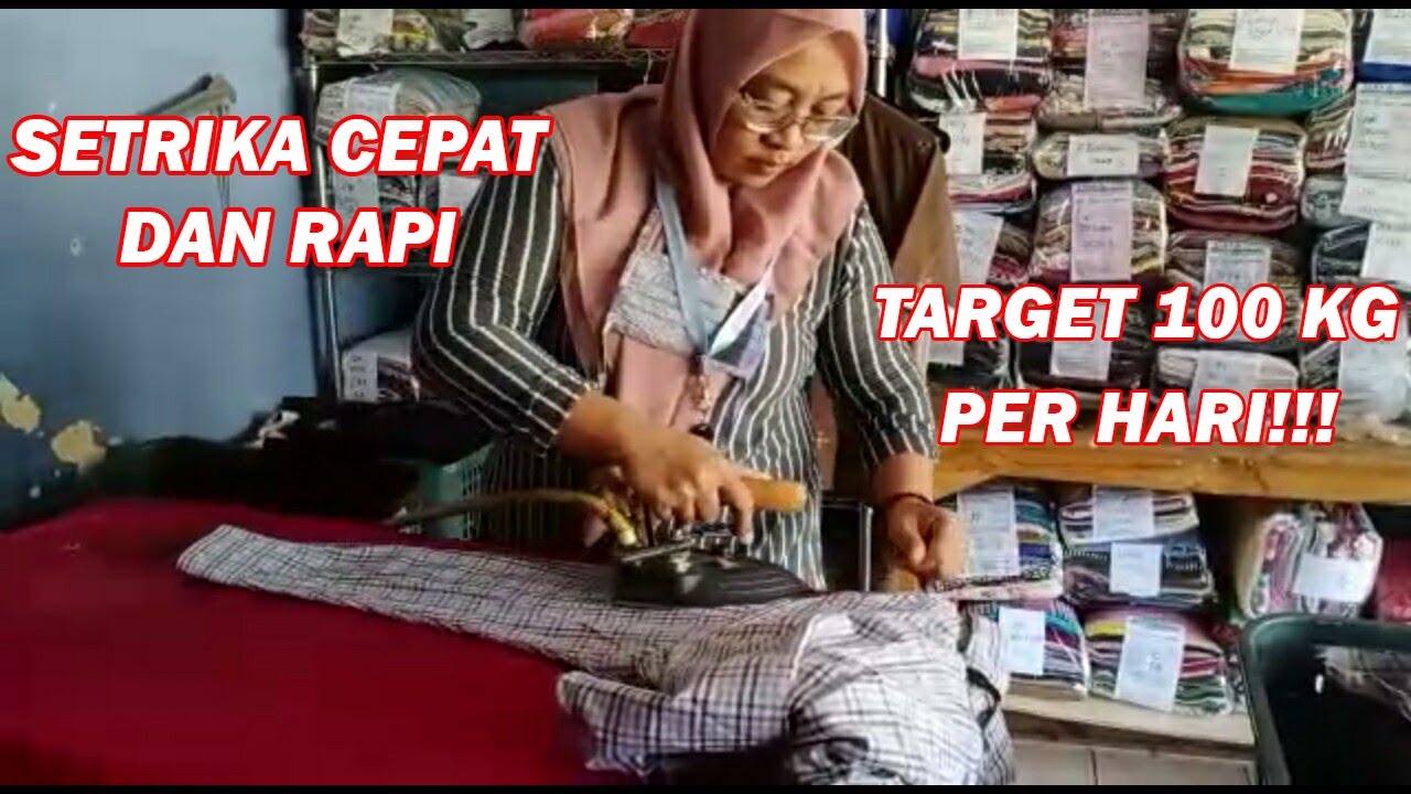 Cara Menyetrika Cepat Dan Rapi Dengan Setrika UAP!!!