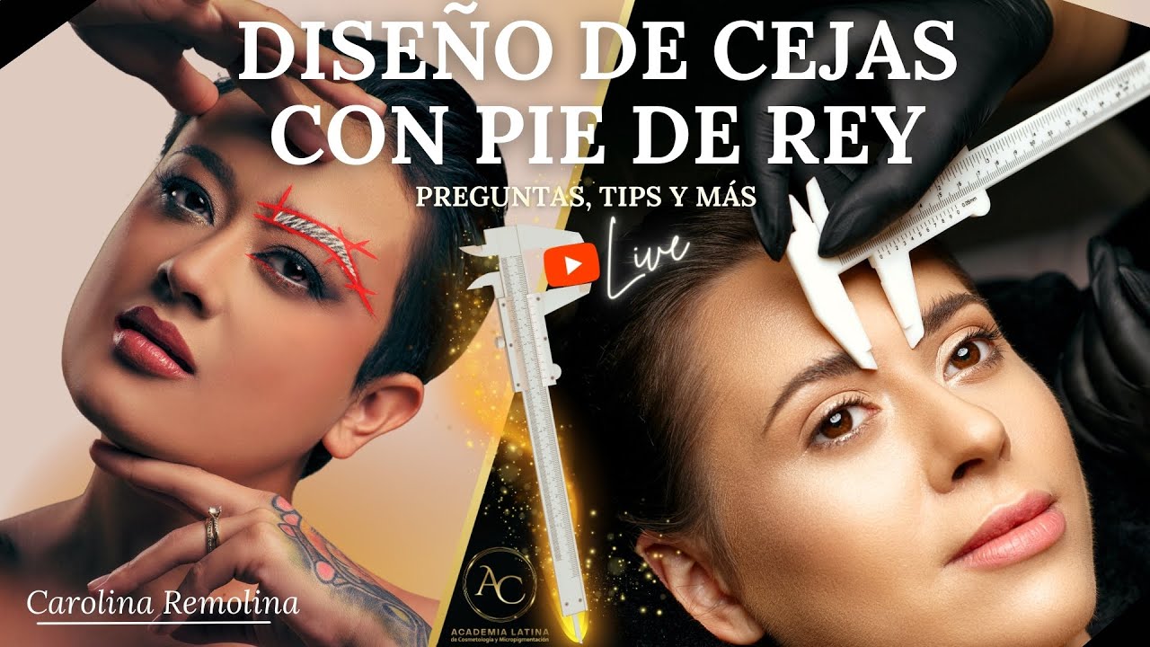 DISEÑO DE CEJAS CON PIE DE REY | Tips y mucho mas #cejas #micropigmentacion