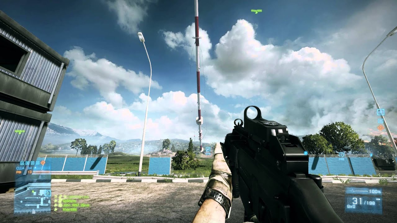 Battlefield 3 - Граница Каспия,Башня