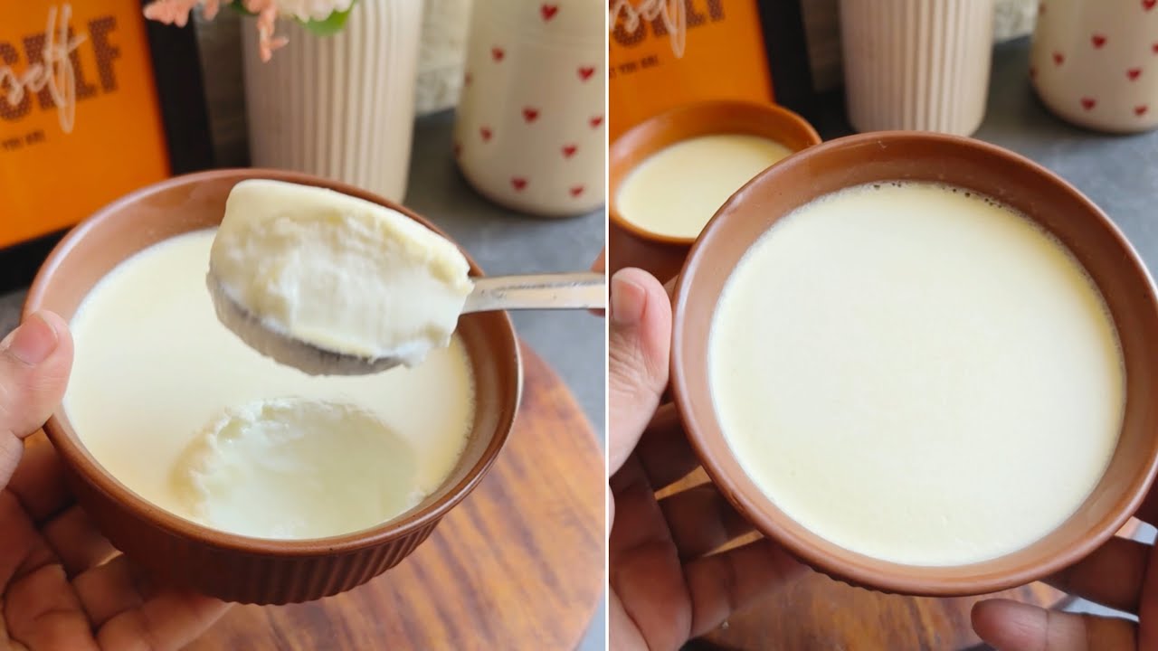 बाज़ार से अच्छा और गाढ़ा दही | thick yogurt at home | thick curd | dahi jamane ka sahi tareeka