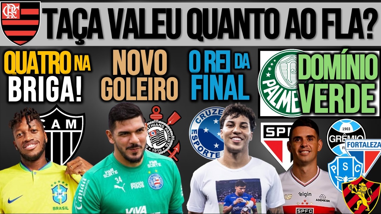 4 TIMES DO BR QUEREM FRED| JOÃO PAULO NO TIMÃO? SP x OSCAR| $ PRO FLA| DOMÍNIO VERDE, KJ, FINAIS E+