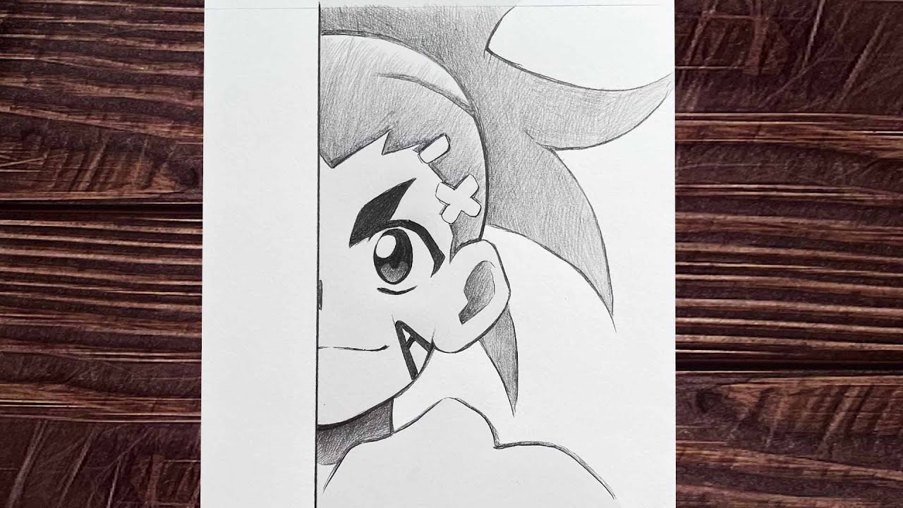 How to draw Aiger Akabane - [Beyblade] | Easy to draw