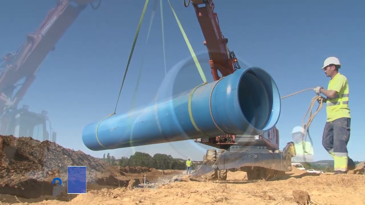 DN800 pipes installation EN