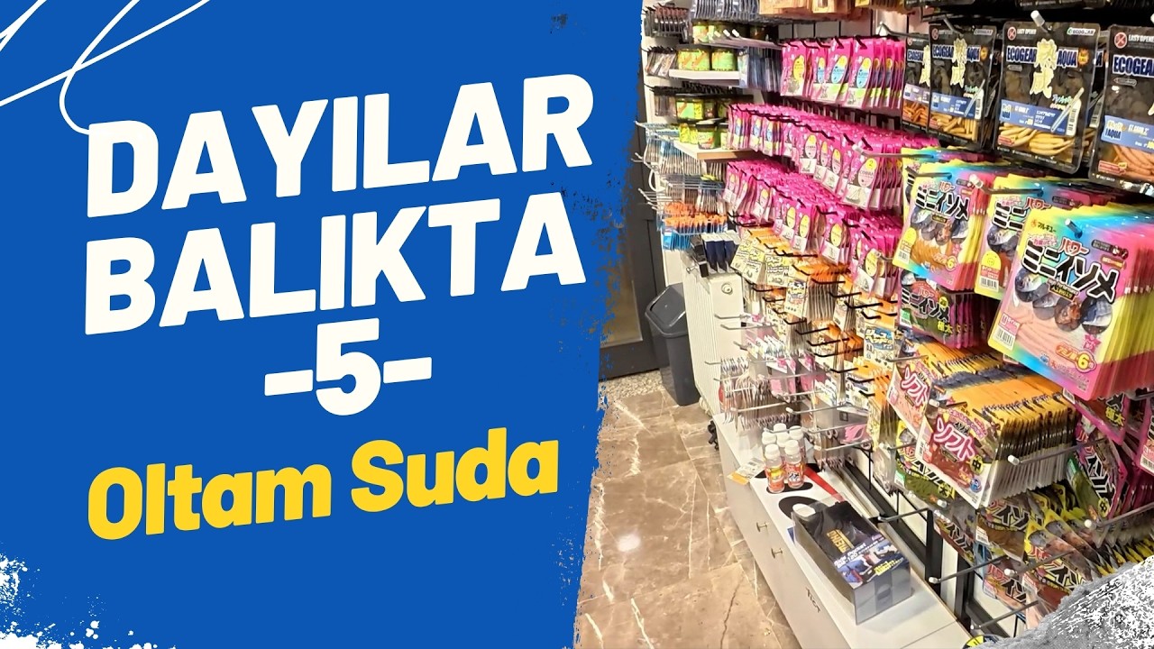 Dayılar Balıkta 5 ''Oltam Suda'' LRF Kamış( major craft Aji-do 3G ve Yem Sohbetleri