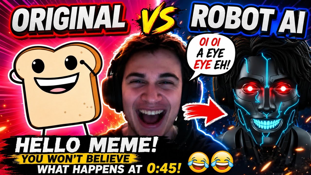 OMFG – Hello (Oi Oi Oi A Eye Eye Eh) | Meme to Robot Remix | Funny TikTok Version