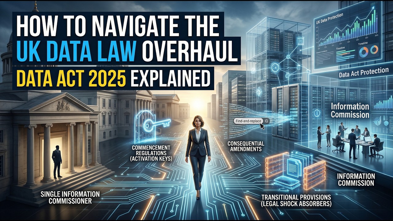 How To Navigate the UK Data Law Overhaul: Data Act 2025 Explained