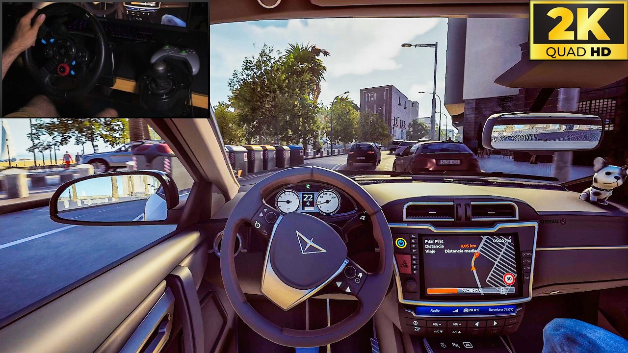 Realistic Taxi Driving | Taxi life a City Driving Simulator | Day 12 | Logitech G29 Gameplay