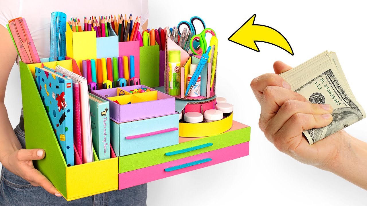 Un organizador de escritorio con compartimento secreto🕵🏻♀️