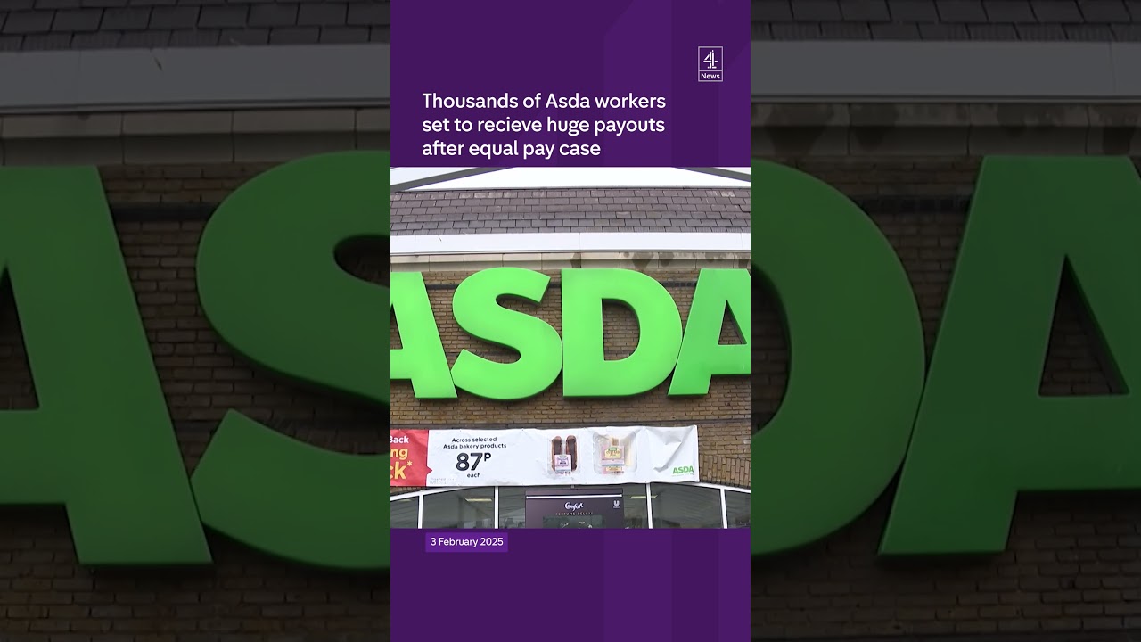 Huge equal pay win for Asda workers