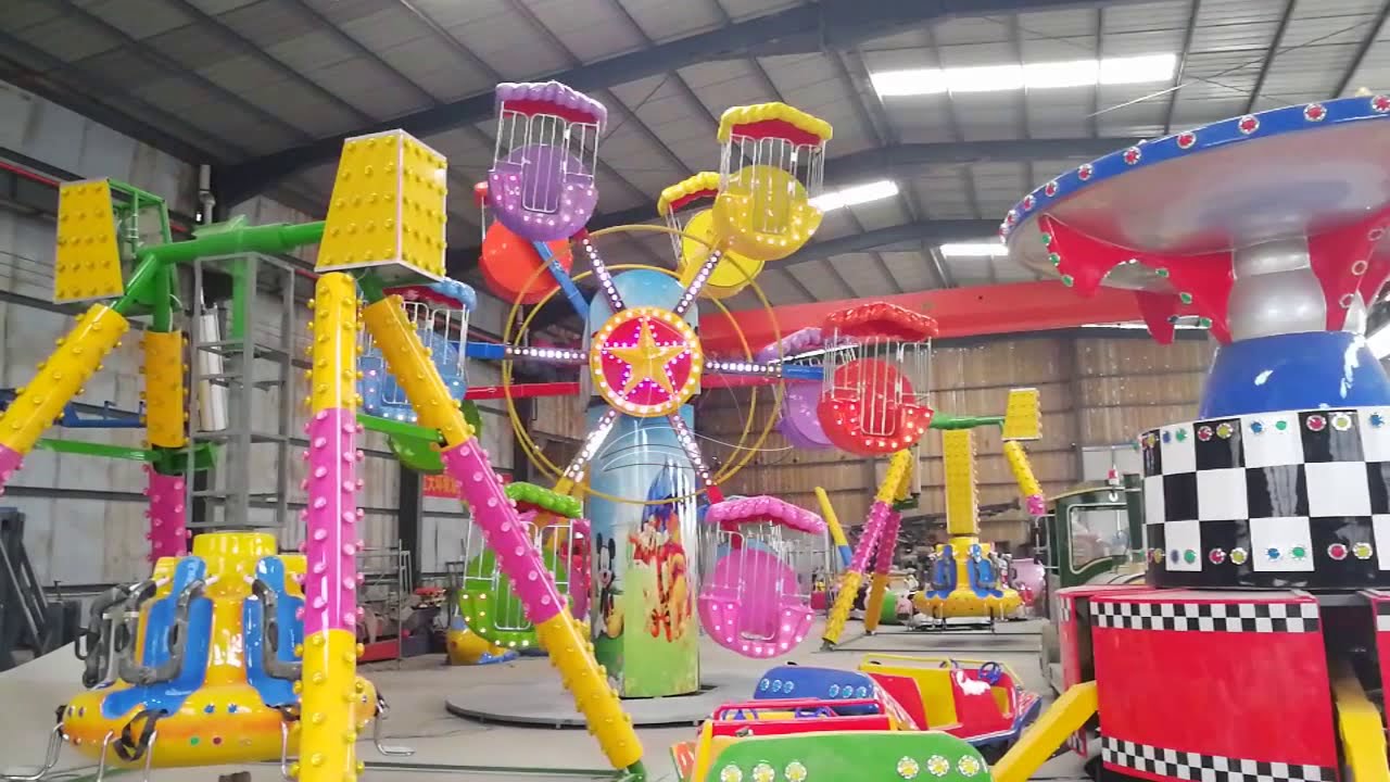 Double side Kids Ferris Wheel