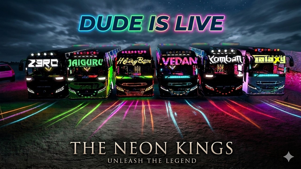 Kerala Tourist Bus Driving Live  | FACECAME   | DUDE SER IS LIVE #ets2