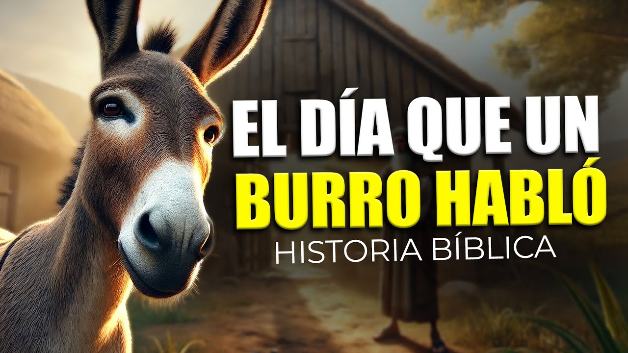 ¡EL BURRO QUE HABLÓ! 🐴 LA INCREÍBLE HISTORIA DE LA VOZ DE DIOS EN LA BIBLIA 📜 | Historia bíblica