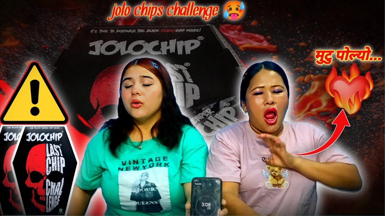 World's hottest chips challenge||jolo chips eating challenge🔥