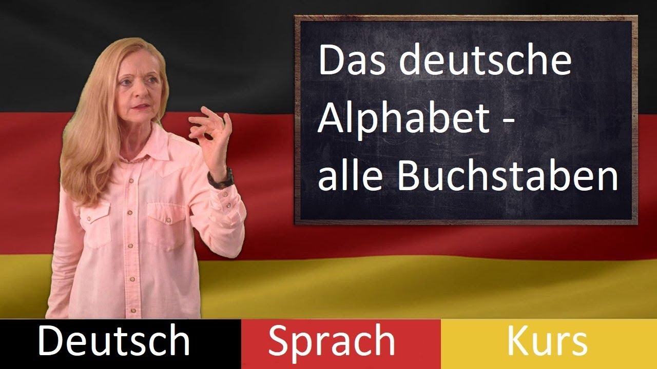 Das deutsche Alphabet - alle Buchstaben A1  A2