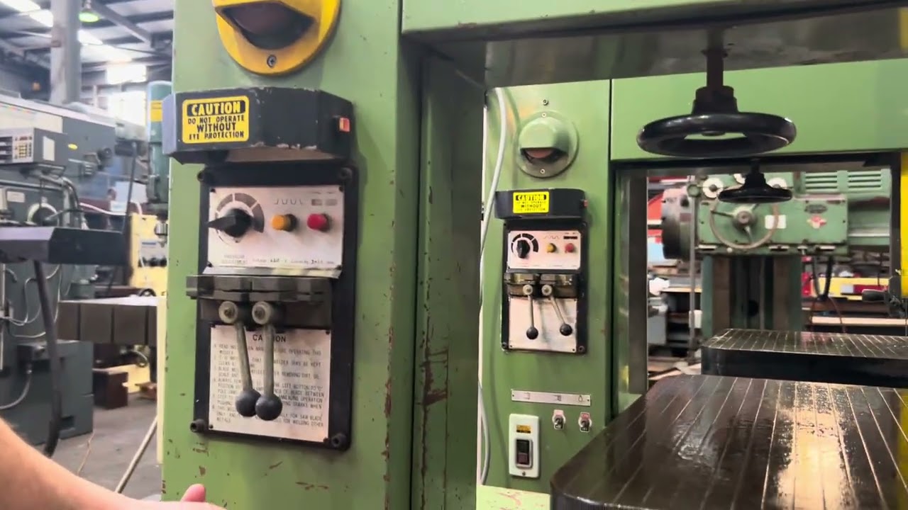 HAFCO Metal Master VB 450 metal bandsaw stock 3089