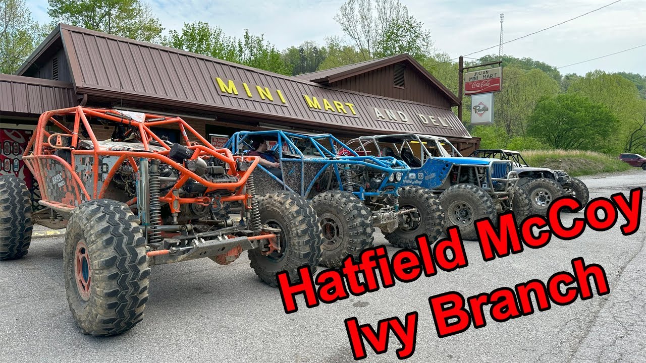 Spring 2024 Buggy Ride at Hatfield McCoy's Ivy Branch trail system.