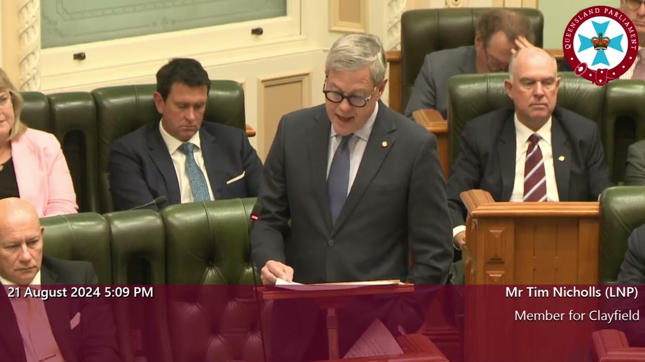 Private Members Motion: Clayfield Crime is Out of Control