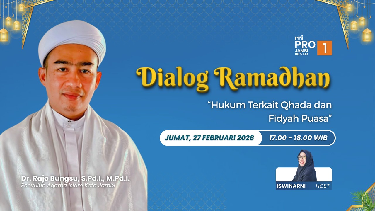 🔴 [ LIVE ] DIALOG RAMADHAN | JUM'AT,  27 FEBRUARI 2026